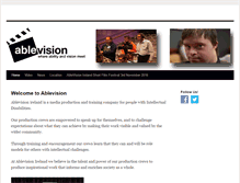 Tablet Screenshot of ablevisionireland.com